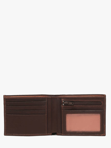 Portefeuille Ange Leder Arthur & aston Bruin ange 573 ander zicht 1